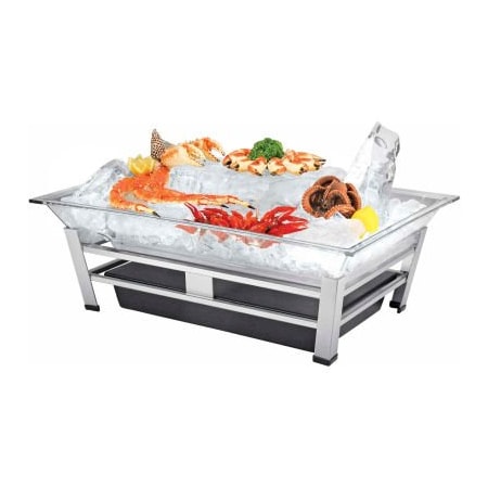 Cal-Mil Cal-Mil IP1020-13 Large Ultimate Ice Housing Display 19"W x 27"D x 10"H Black IP1020-13